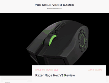 Tablet Screenshot of portablevideogamer.com